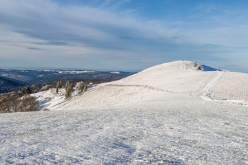 paysage hivernal des Vosges