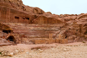 Jordan, Petra, amphitheater