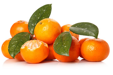 Fresh and sweet manadrins