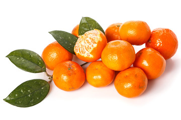 Fresh and sweet manadrins