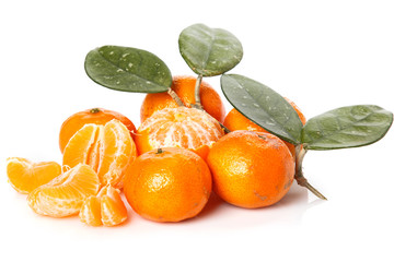 Fresh and sweet manadrins