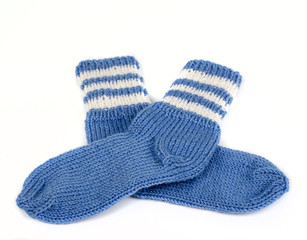 knitted socks