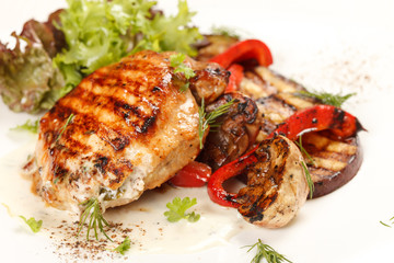 Chicken Steak with vegetables