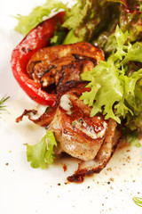 meat with vegetables