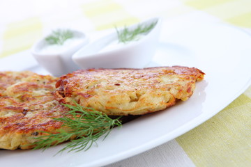 Homemade Traditional Potato Pancake