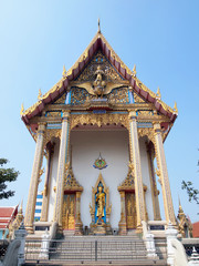 The Chapel of Wat Klongphum , Thailand.
