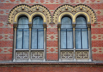 Fototapeta na wymiar Oriental Windows