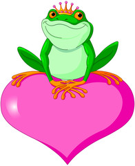 Valentine frog