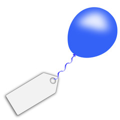 Ballon Schild  #150118-21