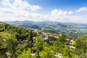 Naklejka na ściany i meble view of Republic San Marino