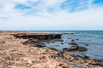 Wild Boavista Island coast in Cape Verde - Cabo Verde