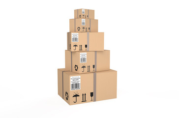 Cardboard boxes 5
