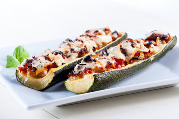 stuffed zucchini