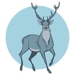 vector  deer