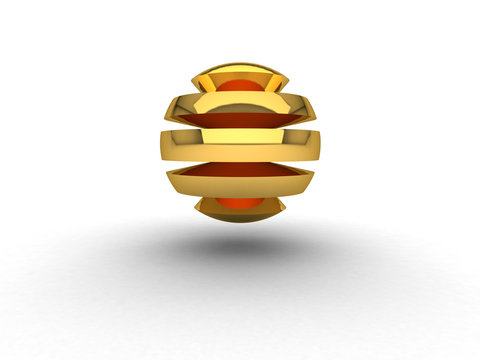 Logo sfera - astratto