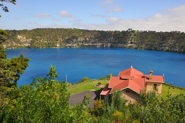 lac bleu Mt Gambier