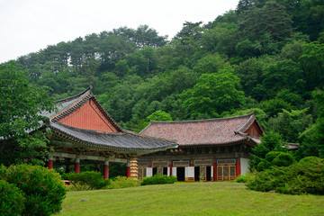 Pohyon Buddhist temple, North-Korea