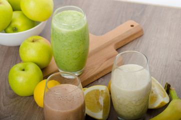 Fresh homemade smoothie