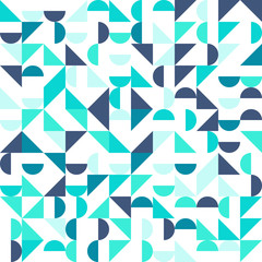 Seamless geometric, vintage pattern. With triangles.