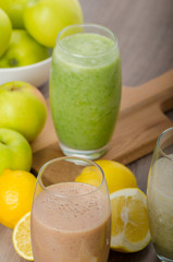 Fresh homemade smoothie