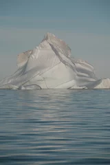 Crédence de cuisine en verre imprimé Cercle polaire Iceberg dans la baie de Disko