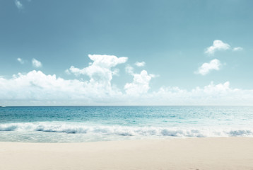 tropical beach - Powered by Adobe