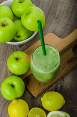 Fresh homemade smoothie
