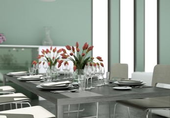 modernes Loft Interieur Design