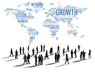 Fototapeta na wymiar Global Business People Corporate Meeting Success Growth Concept