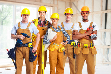 Group of construction workers.