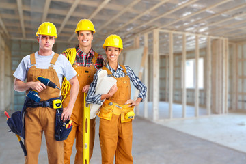 Group of construction workers.