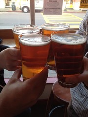 cheers with beers