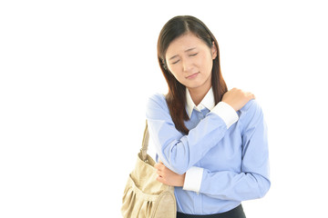 肩痛を訴えるOL