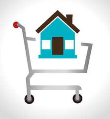 Shopping design, vector illustration.