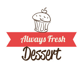 Bakery design, vector illustration.