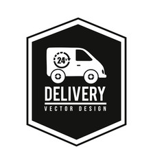 Delivery design, vector illustration.