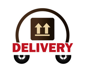 Delivery design, vector illustration.