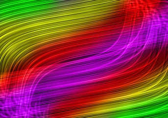 light lines colorful