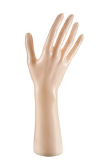 Fototapeta premium Plastic shop mannequin hand