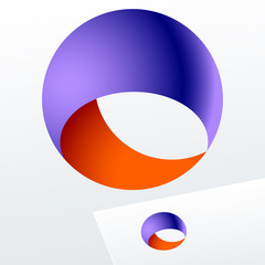 Vector sign. Logo for Business, Technology
