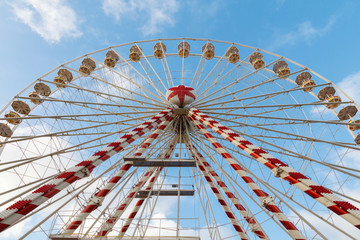 Bruges. Ferris wheel.