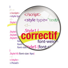 correctif web / programmeur