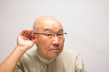 Obraz premium シニアの顔