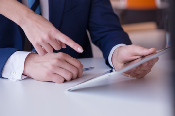 business people group at office