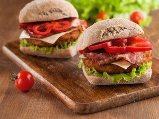 Chicken burger