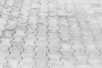 Background from street sett