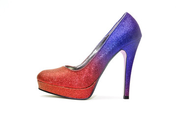 Womens sparkly high heels