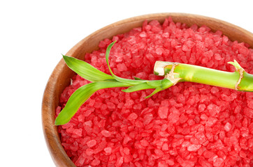 spa concept over white with sample text