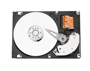 HDD on white