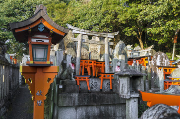 Famous Fushimi Inari Shrine